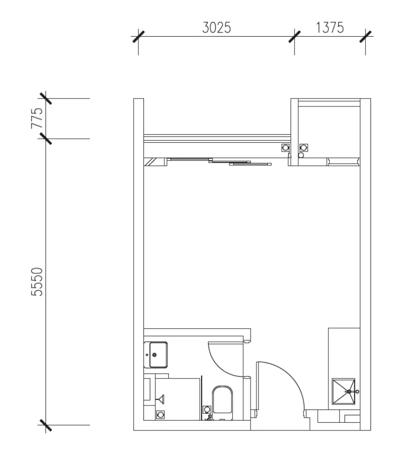 Studio Suite Layout
